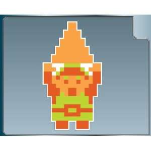  LINK with Triforce from the Legend of Zelda 8bit vinyl 