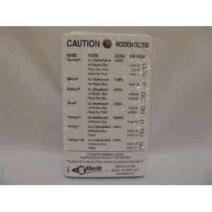  Protecta Bait Station Service Cards   Pack of 100 Patio 