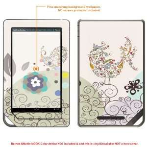  Protective Decal Skin Sticker for Barnes Noble NOOK COLOR 
