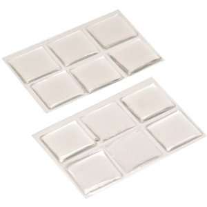  Clear Epoxy Domes 3/4 12/Pkg Rectangle 