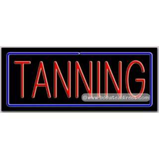  Tanning Neon Sign (13H x 32L x 3D) 