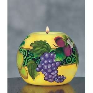   Art Fruit Menagerie Tea Light by Patricia Brubaker 1 only reg $37.99