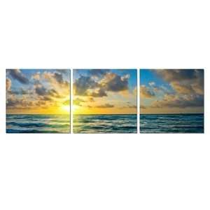  Elementem Photography Ocean and Sun Wall Art