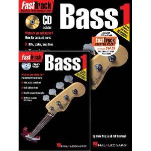  FastTrack Bass Method Starter Pack   Includes Book/CD/DVD 