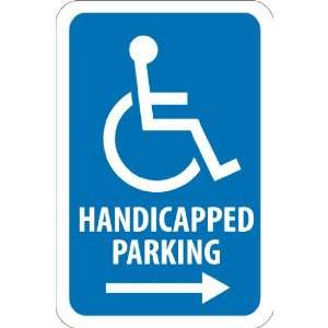  SIGNS HANDICAPPED PARKING (RIGHT ARROW)
