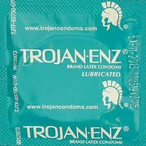   Trojan Enz Lubricated Condom Of The Month Club