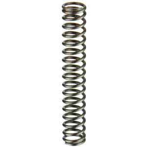 Music Wire Compression Spring, Steel, Inch, 0.24 OD, 0.032 Wire Size 