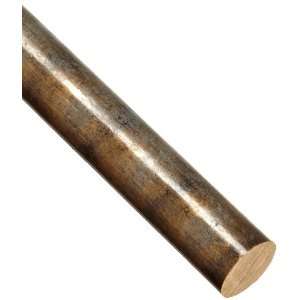 Bronze 932 Round Rod, As Cast, SAE 660,ASTM B505, 1 1/4 OD, 12 