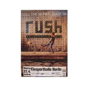    Rush German Tour Poster Roll The Bones 1992 