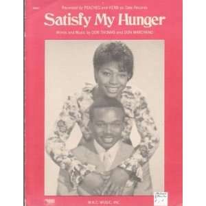  Sheet Music Satisfy My Hunger Peaches And Herb 159 