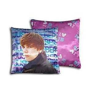 Justin Bieber SEASIDE  I Love JB 16 x 16 Throw Decorative Pillow