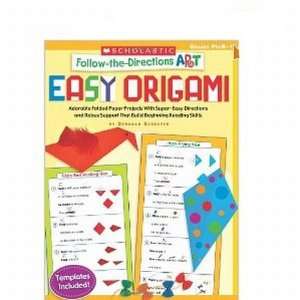   978 0 545 11081 5 Follow the Directions   Easy Origami Toys & Games