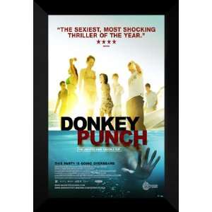 Donkey Punch 27x40 FRAMED Movie Poster   Style A   2008 