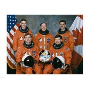  Atlantis STS 74 Crew Poster (24.00 x 18.00)