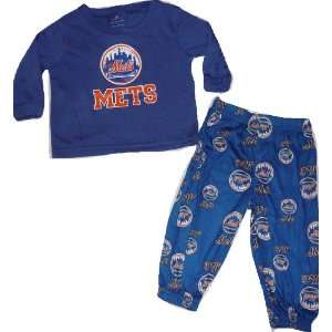  New York Mets 2pc Pajamas 2T Toddler Baby MLB Sports 