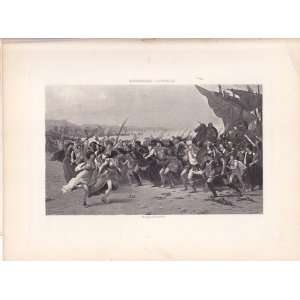  1894 Fernand Corman The Victors of Salamis Print 