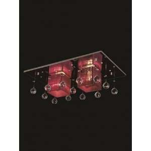   Possini Style Crystal LED Ceiling Light 19040/2Y