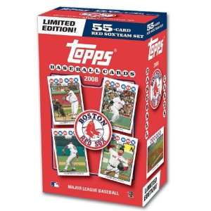  2008 Topps MLB Team Gift Set   Boston Red Sox Sports 