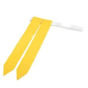  Yellow Replacement Flags for 10 Man Flag Football by 