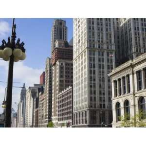  Buildings Along North Michigan Avenue, Chicago, Illinois 