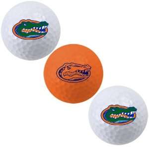  Florida Gators 3 Pack Golf Balls