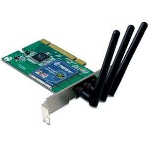   11BG PCI 300MB WEP WPA WL NIC. PCI   300Mbps   IEEE 802.11n (draft