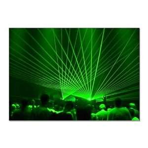  Trance Lasers Music Large Poster by 