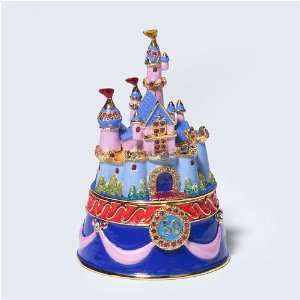 Sleeping Beauty Castle Jeweled Box