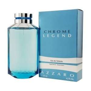  CHROME LEGEND by Azzaro EDT SPRAY 4.2 OZ for MEN Beauty