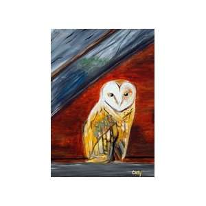  Barn Owl Print of Painting 
