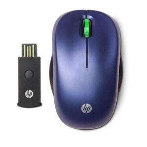 HP Wireless Optical Mobile Mouse Only blue WE789AA  