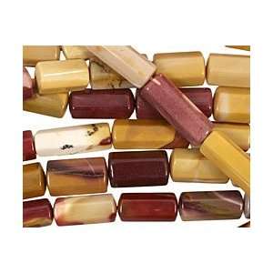  Mookaite Beads 6 Sided Barrel 15 32x8 13mm Arts, Crafts & Sewing