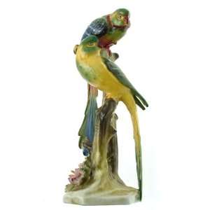  Vintage Royal Adderley Parakeet figurine   stands 