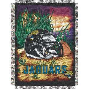  Jacksonville Jaguars Throw   Woven Tapestry Sports 