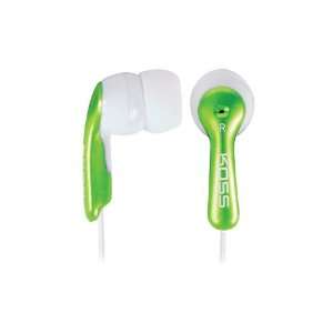  Koss MIRAGEGRN Mirage Lightweight Earbud Stereophone 