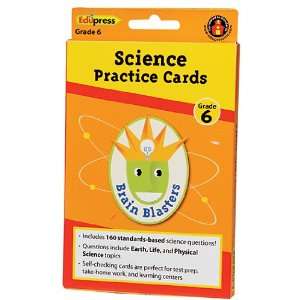  Edupress Ep 3394 Science Brain Blasters Gr 6 Toys & Games