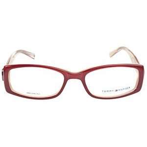  Tommy Hilfiger 3423 Burgundy Eyeglasses Health & Personal 