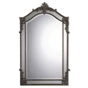  Antique Style 48 High Metal Frame Wall Mirror