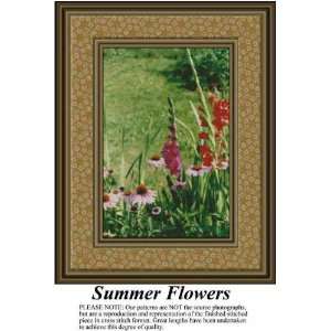  Summer Flowers Cross Stitch Pattern PDF  Available 