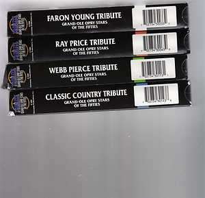   GRAND OLE OPRY STARS WEBB PIERCE FARON YOUNG RAY PRICE CLASSIC COUNTRY
