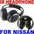 Wireless Nissan DVD Headphones  New Headsets
