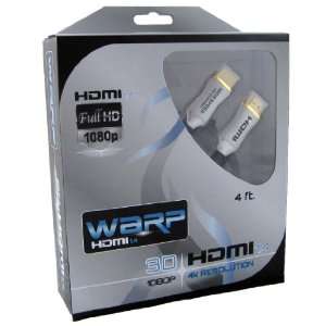  Warp 8 HDMI Cable 1.4 3D 240Hz Certified Metal Connector 