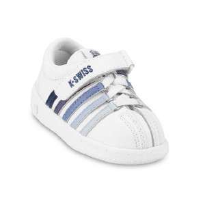 Toddler Kids K Swiss Classic Velcro Sneaker 21277176 White Navy  