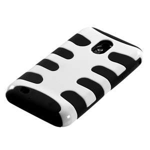 Samsung Galaxy S2 Epic 4G Touch D710 Sprint HARD&SOFT CASE COVER WHITE 