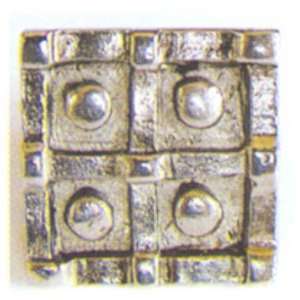   377 Emenee 1 1 2 quot Square Dotted Knob Or 377 Antique Matte Copper