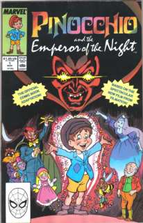 Pinocchio & Emperor of the Night Movie Comic #1,1988 NM  