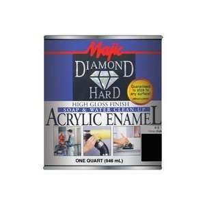  MAJIC 39012 8 1501 DIAMONDHARD ACRYLIC ENAMEL BLACK GLOSS 