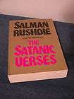 The Satanic Verses by Salman Rushdie, 1st Edition American Paperback