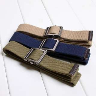   boys move buckle Military Thicker canvas belt   