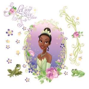  Princess and the Frog Medallion with 3D Butterflies